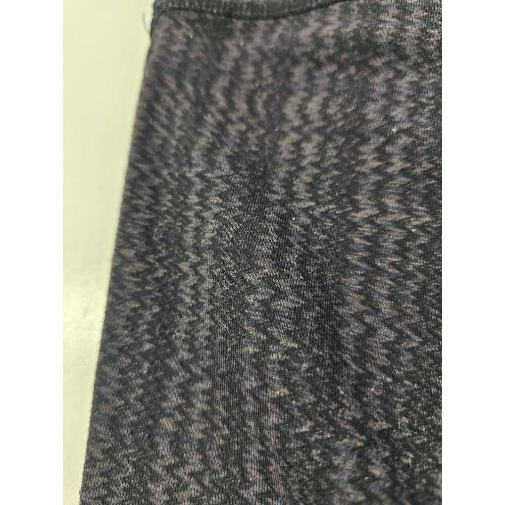 Lululemon Black Grey Zigzag Capri Leggings Size 2 4 - Picture 3 of 6